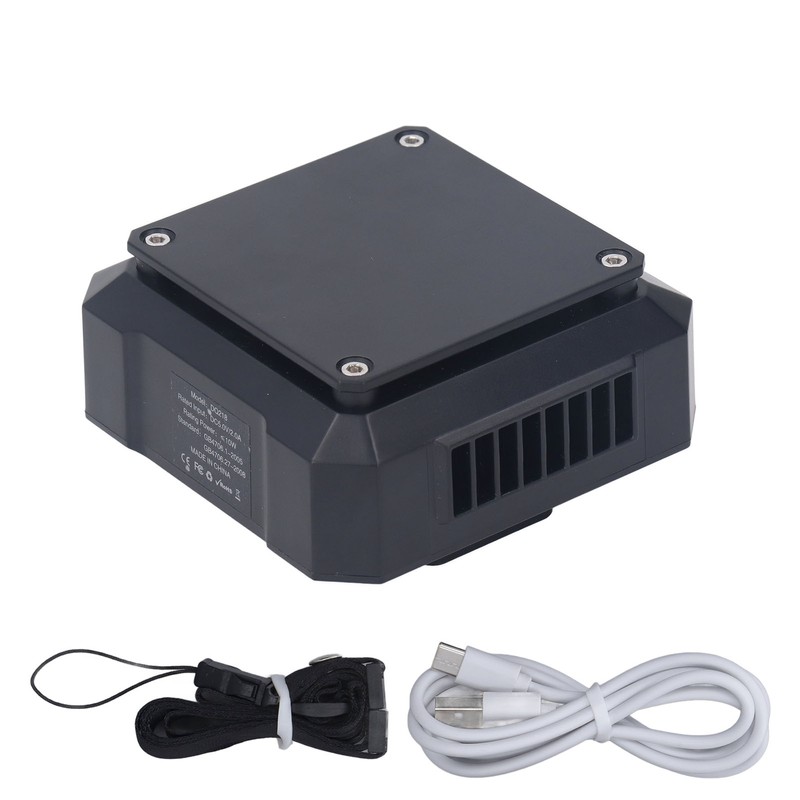 Waist Clip Fans Mini USB Rechargeable 4000mAh Battery Strong Wind