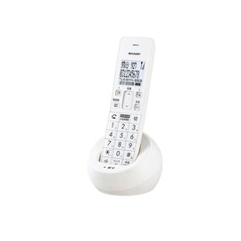 SHARP JD-S09CLW Cordless Phone Compact Type Parent Unit Cordless White Series