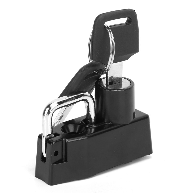 AntiTheft Helmet Lock Security Zinc Alloy with 2 Keys Universal