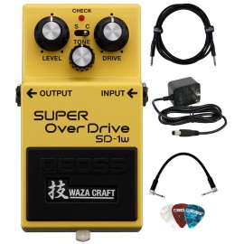 Boss SD-1W Waza Craft Super Overdrive w/ Power Supply