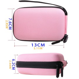 waiyu Hard EVA Travel Case for Canon PowerShot G7X/SX730HS/ SX620HS/SX720HS/SX740HS Digital Camera (Pink)