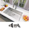 30 Inch Undermount Kitchen Sink - Delironexu 18 Gauge Stainless