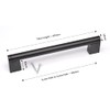 BSM Marketing Black Kitchen Cupboard Cabinet Boss Bar Door Handle