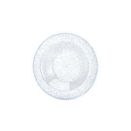 EcoQuality 5 oz Blue Round Plastic Bowl with Glitter Design – Elegant & Disposable Tableware for Parties, Desserts, Snacks & Catering – Weddings, Birthdays, Events – Durable & Stylish Design (40)