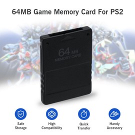Mcbazel 64MB Gaming Memory Card for PS2 / PS2 Slim Console