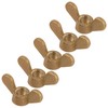 M5 Wing Nuts, Brass Butterfly Wing Nut, Heavy Duty Hand