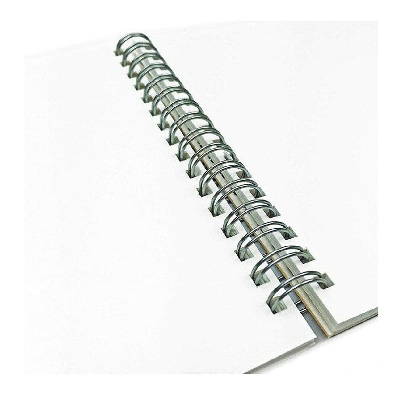 GRADUATE Spiral Sketchbook Black Cover 30 Sheets 160 g/m² Portrait