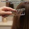 1 Pcs Professional Texture Comb and 1 Pcs Folding Comb,