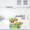 Sweet and Super Sour Vegan Gummy Candies, Fruit Flavored Jumbo