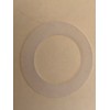 Toilet Flush Valve Silicone Seal, 65mm OD, 42mm ID