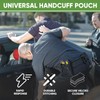 NEXT STATION Handcuff Holster，MOLLE Handcuff Case fits Multiple Cuffs,Hand Cuff