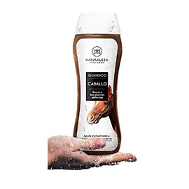 Shampoo Natural de Caballo, Chile, Aloe Vera, Manzanilla. Elige el tuyo. Cuidado Capilar. Limpia, protege y rehabilita tu cabello. (400 ml, Caballo)