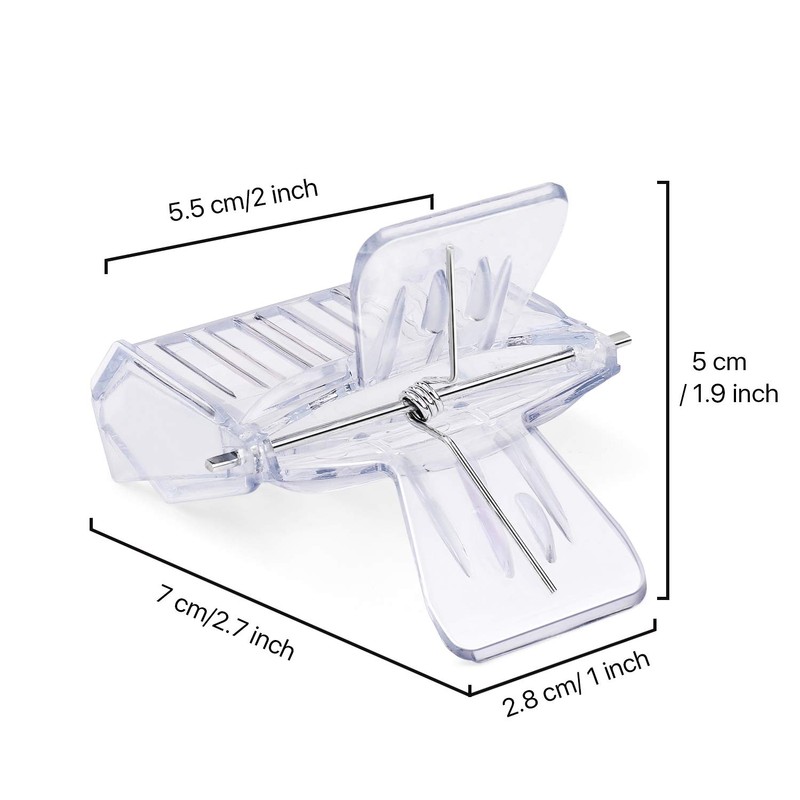 Flexzion Queen Bee Cage (5 pcs) Transparent Plastic Clip Catcher
