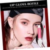 Baluue 6pcs Lip Gloss Tube Containers Refillable Lipstick Bottles Applicator