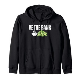 "Be the Bank" Sparschwein – fördert Erfolg, Reichtum und Motivation Kapuzenjacke