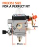 HUZTL FS 90 R Carburetor kit for Stihl FS90R FS90