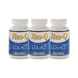 Res-Q LDL-x2 Niacin Free, 60 caplets, 3-Pack