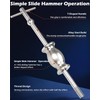 Inner Bearing Puller Double-Headed Slide Hammer Blind Hole Collet 16-45mm