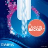 Tampax Pearl Plastic Unscented Tampons, Ultra Absorbency, 18-Count (Pack of