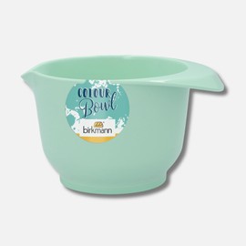 Birkmann 708655 Colour Bowls, Mixing and Serving Bowl, Small, 0.5 Litres, Melamine Bowl, Scratch-Resistant, Stable, Sustainable, Turquoise