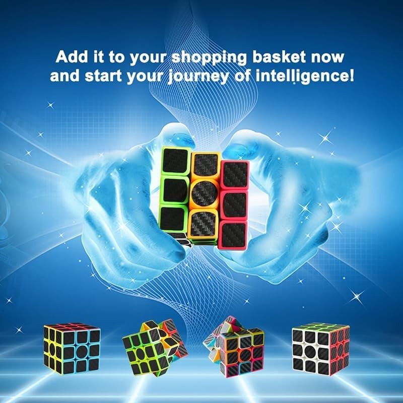 CREADY® Magic Cube 3 x 3 Speed Cube - Easy