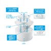 Pure Crystal Well 1.5L for Cats, White