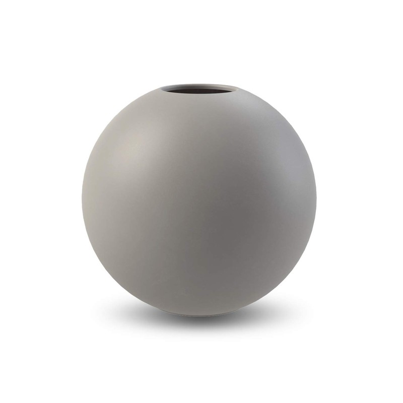 Cooee Design Ball Vase 10cm Grey