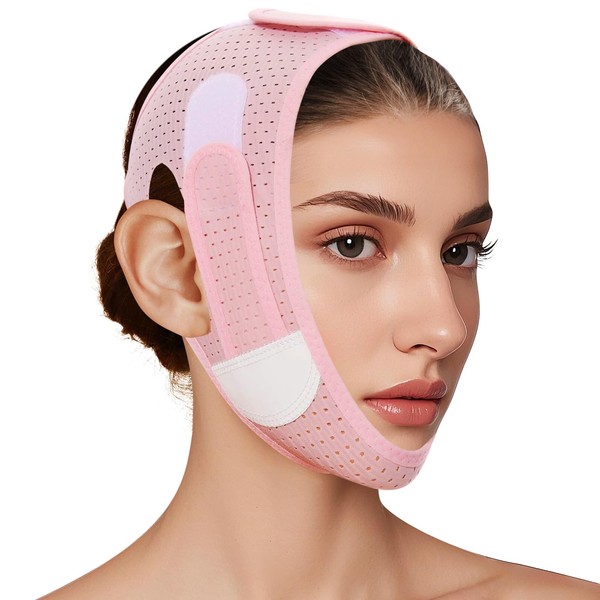 Double Chin Reducer Strap for Women, Reusable V Line Lifting