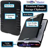 Think2Master Black Plastic Storage Clipboard with Pencil Holder. | 25%