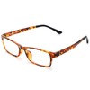 HUIHUIKK Distance Glasses Tortoiseshell Frame nearsighted Myopia Glasses**These are not