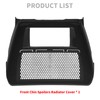 HCmotorku Motorcycle Front Chin Fairing Spoiler Lower Radiator Cover Fit