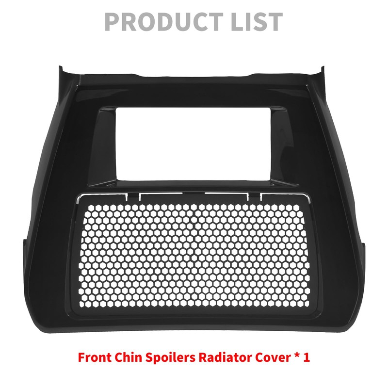 HCmotorku Motorcycle Front Chin Fairing Spoiler Lower Radiator Cover Fit