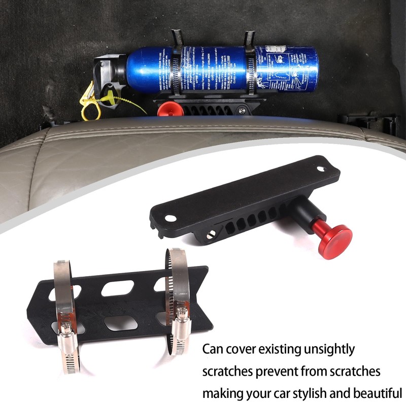 Lcojicep Fire Extinguisher Bracket Under The Co-Pilot Seat Compatible with