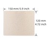 BOJACK Waveguide Cover Universal Mica Sheet for Microwave Oven, 10PCS，Cut