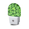 AOWULA Clover Leaf Night Light,Lucky Green St. Patrick's Day Night
