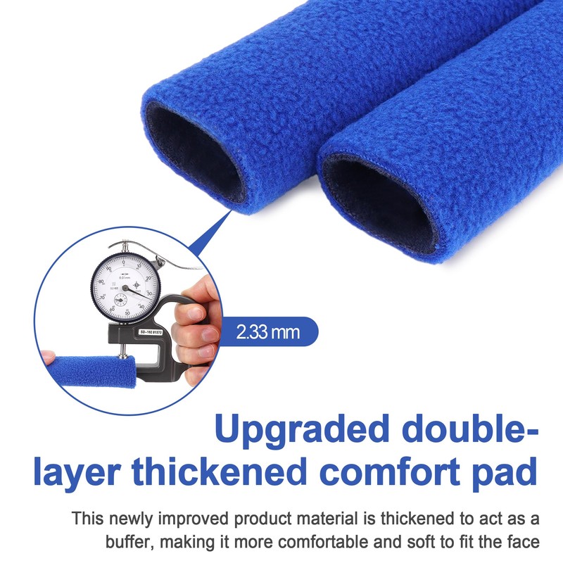8 Pack CPAP Headgear Strap Covers, Universal and Reusable Strap