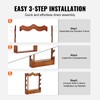 VEVOR Gun Rack, Wood Gun Rack Wall Mount, Gun Display