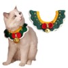 IDOLPET Christmas Cat Dog Bandana Collar Handmade Knitted Cat Dog