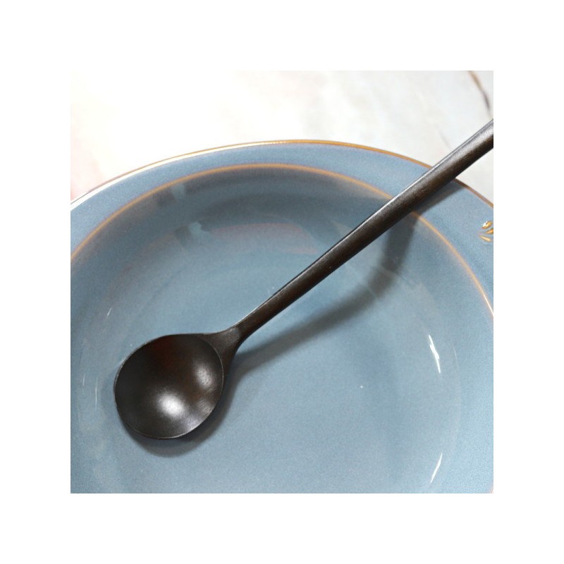 [Best Deco] Walnut natural lacquered spoon set, jujube wooden tableware,
