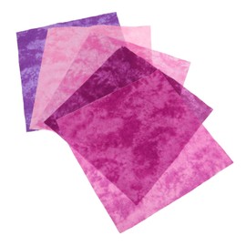 OSALADI 5pcs Cotton Fabric Squares Quilting Cloth for DIY Patchwork Sewing Arts Crafts Multi Color Cotton Material Soft Breathable Durable