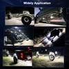 White Rock Lights for Trucks UTV ATV Jeep RZR Trailers