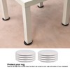 Furniture Sliders, 8Pcs Furniture Sliders for Carpet Reusable Round Glides