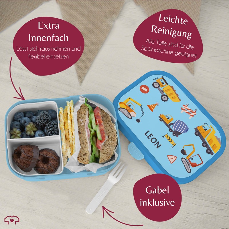 Children's Campus Lunch Box for Mepal - Lunch Box Excavator