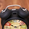SWHONG Old Alarm Clock Fashioned Bedside Quartz Alarm Clock with