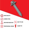 EAGLE 1 Metal Roofing Screws: #17 Metal Building Screws (250-Count),Oversized