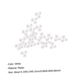 Outanaya 10000Pcs Pearl Nail Charms for DIY Manicure Mixed Durable Nail Art Accessories and Personal Expression