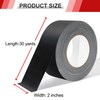 WELSTIK Non-Reflective Black Duct Tape, 2 inch x 30 Yards,