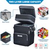 SDLINR 72-Can Large Rolling Cooler, Leakproof Insulated Soft Cooler Bag