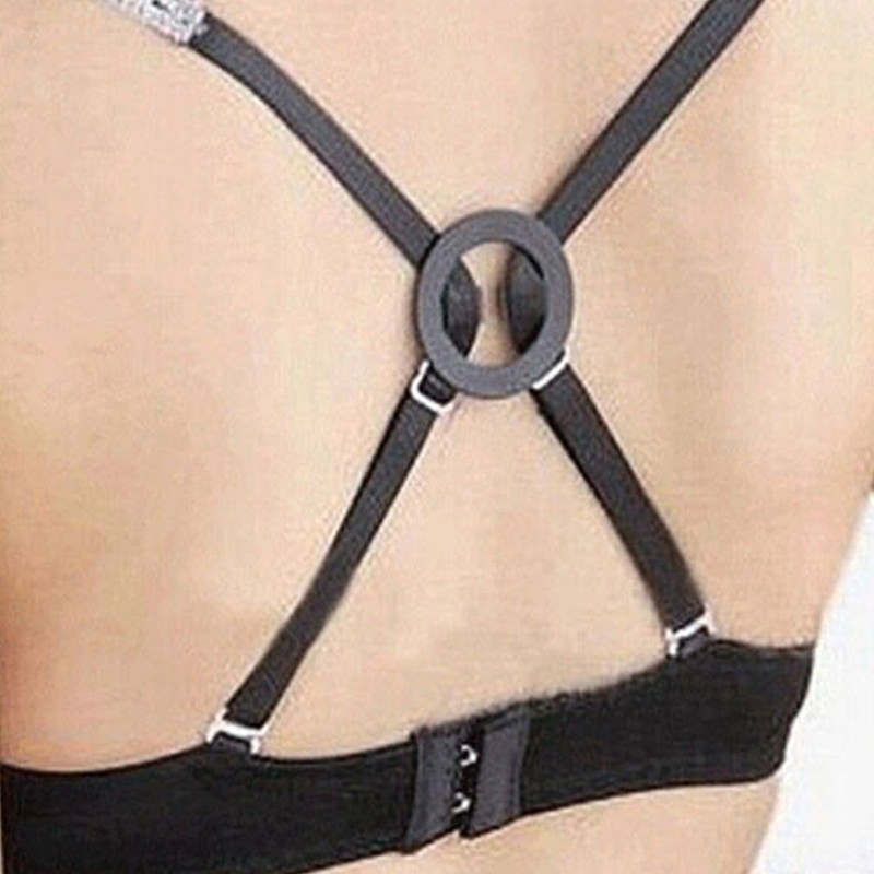 6 Pcs Bra Straps Clips, Racerback Bra Clips, Elastic Adjustable