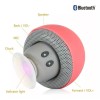 KFMX Mini Bocina Bluetooth Recargable Usb Forma De Hongo Portátil